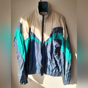 90s vintage running windbreaker